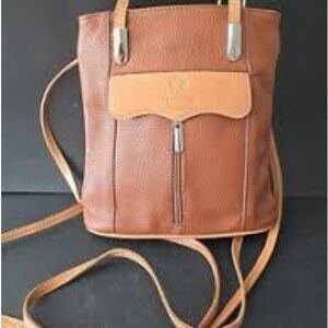 IMEDICI Firenze Elegant Tan Leather Backpack 🎒